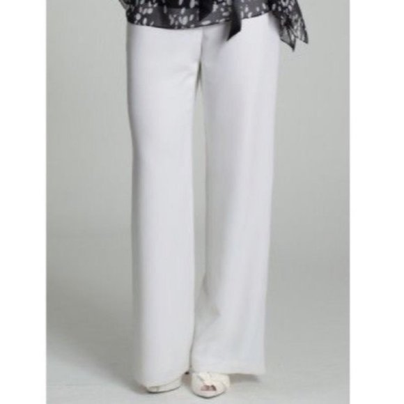 Camille La Vie Pants - Camille Le Vie Pants Straight Leg Trouser Sz4 /227